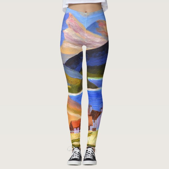 Leggings Leyendas de Personalizados de las tierras altas de (Anverso)