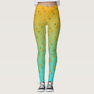 Leggings Leyendas de piña de verano tropical