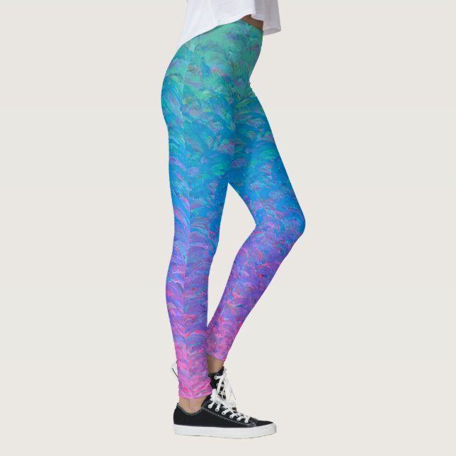 Leggings Leyendas de pintura de color ocre (Derecha)