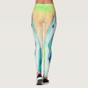 Leggings Leyendas de pintura de delfines