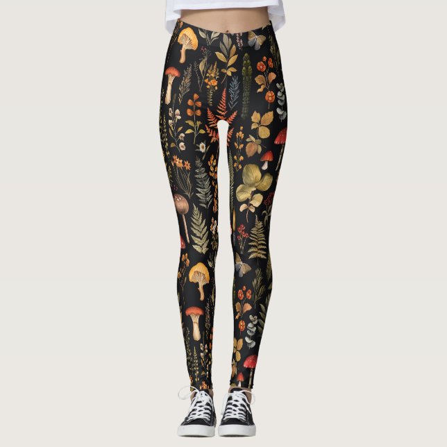 Leggings Leyendas de plantas forestales (Anverso)
