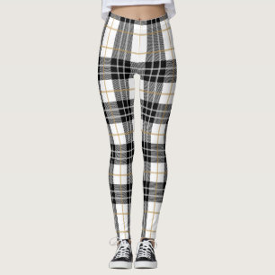 Leggings Leyendas de plástico blanco y negro