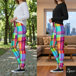 Leggings Leyendas de plástico vibrante