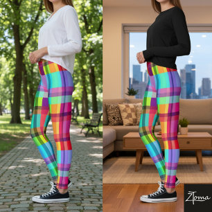 Leggings Leyendas de plástico vibrante