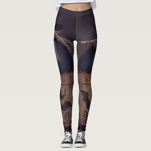 Leggings Leyendas de poción de ala blanca (Anverso)
