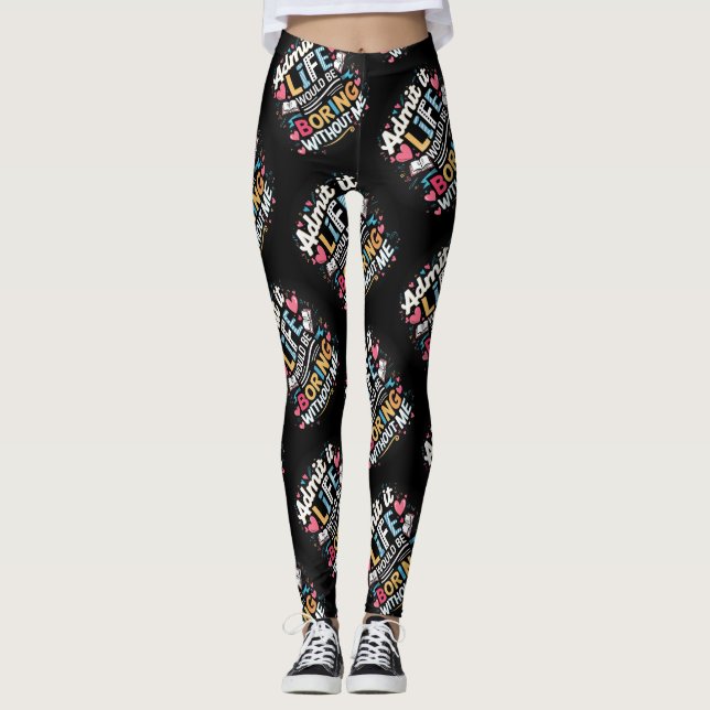 Leggings Leyendas de presupuesto (Anverso)