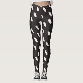 Leggings Leyendas de puntos de polka retro - de alta calida