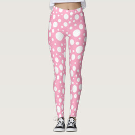 Leggings Leyendas de puntos rosas