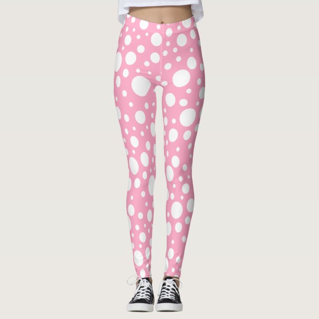 Leggings Leyendas de puntos rosas (Anverso)