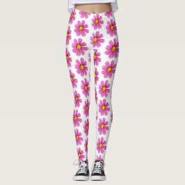 Leggings Leyendas de química de flores