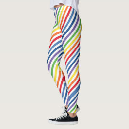 Leggings Leyendas de rayas arcoiris