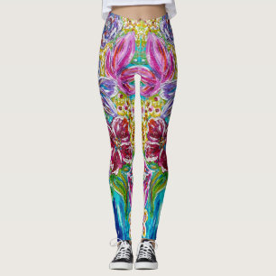 Leggings Leyendas de resumen floral