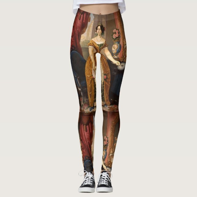 Leggings Leyendas de retrato artístico (Anverso)