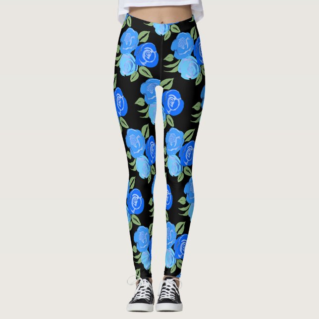Leggings Leyendas de Rosas azules (Anverso)
