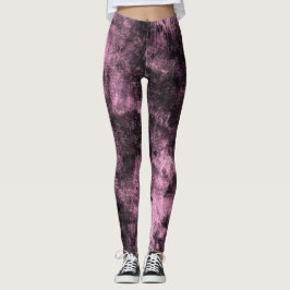 Leggings Leyendas de Spandex texturizadas en tonos rosa