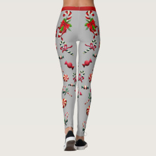 Leggings Leyendas de temporada navideña "Candy" de diversió