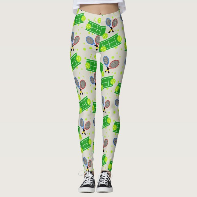 Leggings Leyendas de tenis (Anverso)