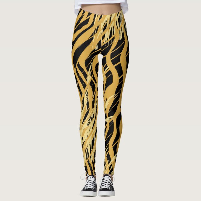 Leggings Leyendas de tigres (Anverso)