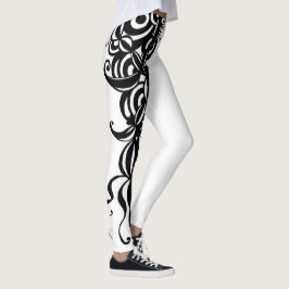 Leggings Leyendas de tinta del diseñador