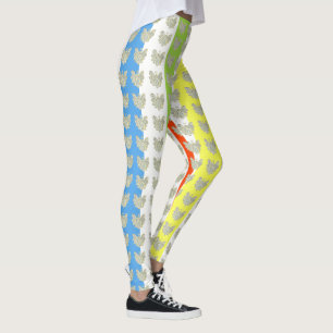 Leggings Leyendas de vacaciones del Personalizado de arte Á