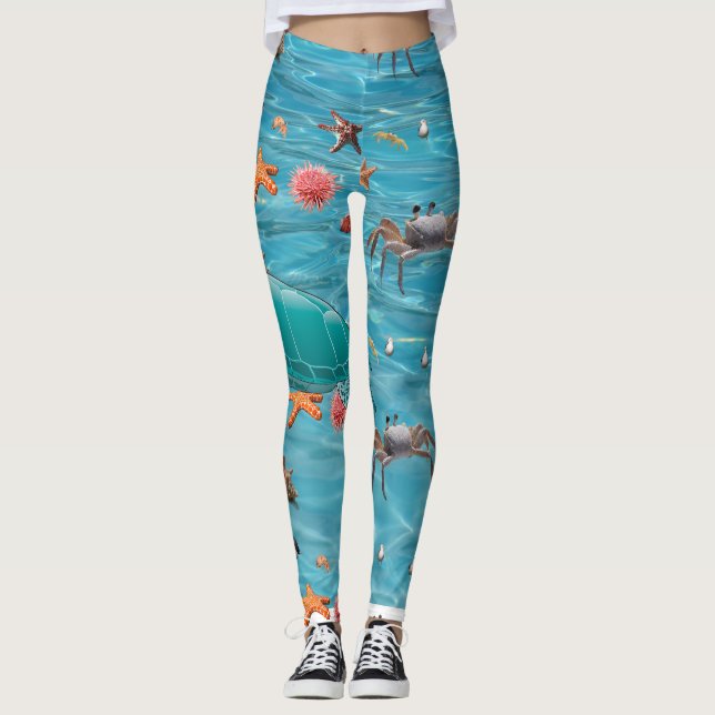 Leggings Leyendas de vida marina (Anverso)