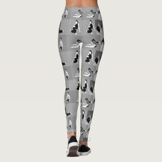 Leggings Leyendas de yoga (Reverso)