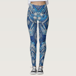 Leggings Leyendas de yoga de alta cintura con patrón único