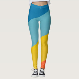 Leggings Leyendas de yoga de alta cintura con patrón único