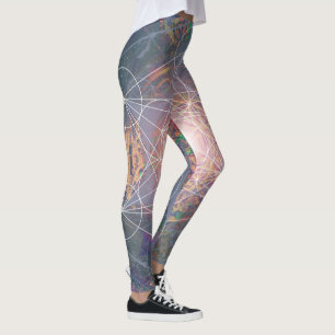Leggings Leyendas de yoga de alta cintura con patrón único