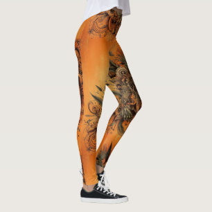 Leggings Leyendas de yoga de alta cintura con patrón único