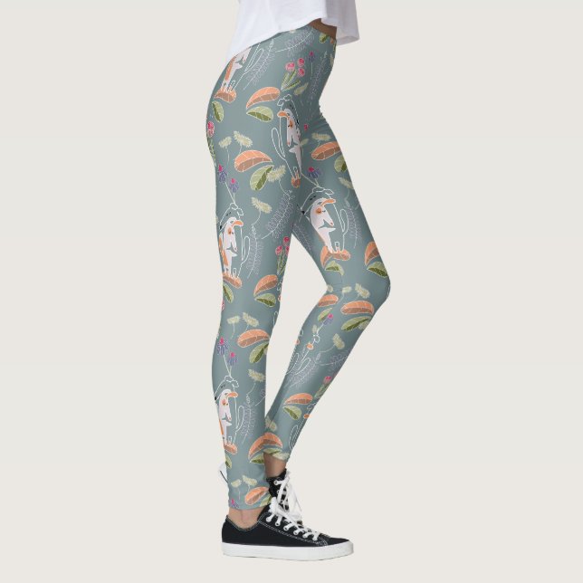 Leggings Leyendas de yoga de Bonito Podenco y Galgo (Derecha)