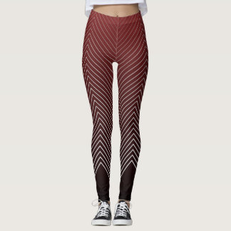 Leggings Leyendas de yoga de ilusión negra roja
