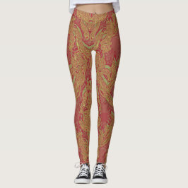 Leggings Leyendas de yoga de patrón único