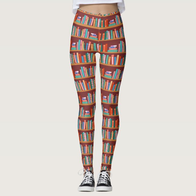 Leggings Leyendas del amante de los libros (Anverso)