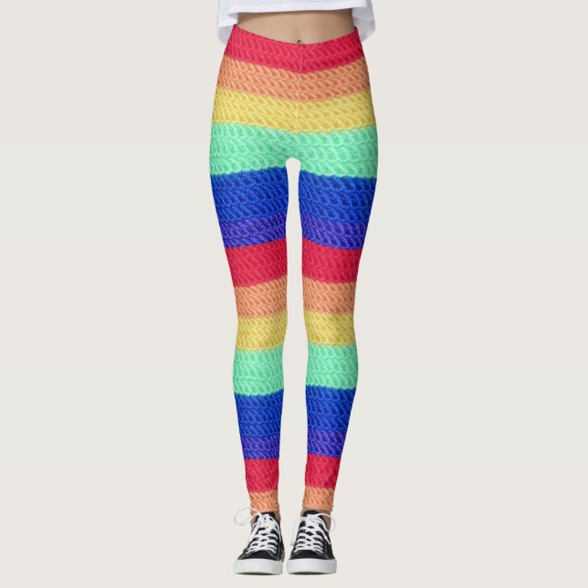 Leggings Leyendas del arcoiris "coqueteadas" (Anverso)