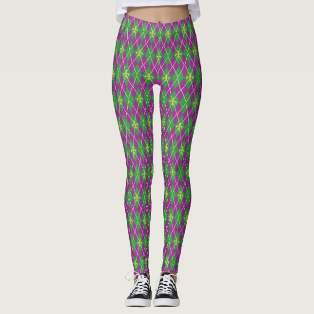 Leggings Leyendas del Carnaval de Argyle (Anverso)