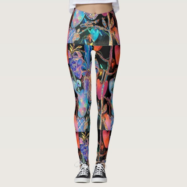 Leggings Leyendas del corazón de los Navidades (Anverso)
