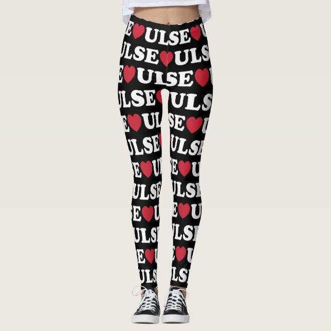 Leggings Leyendas del corazón del amor de Seúl (Anverso)