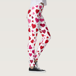 Leggings Leyendas del corazón rosado - Patín de los movimie