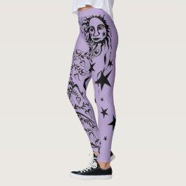 Leggings Leyendas del Diseñador con tinta manual