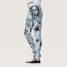 Leggings Leyendas del Diseñador con tinta manual