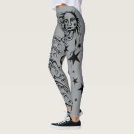 Leggings Leyendas del Diseñador con tinta manual