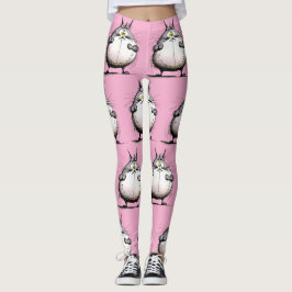 Leggings Leyendas del Diseñador de Gatos Grasas