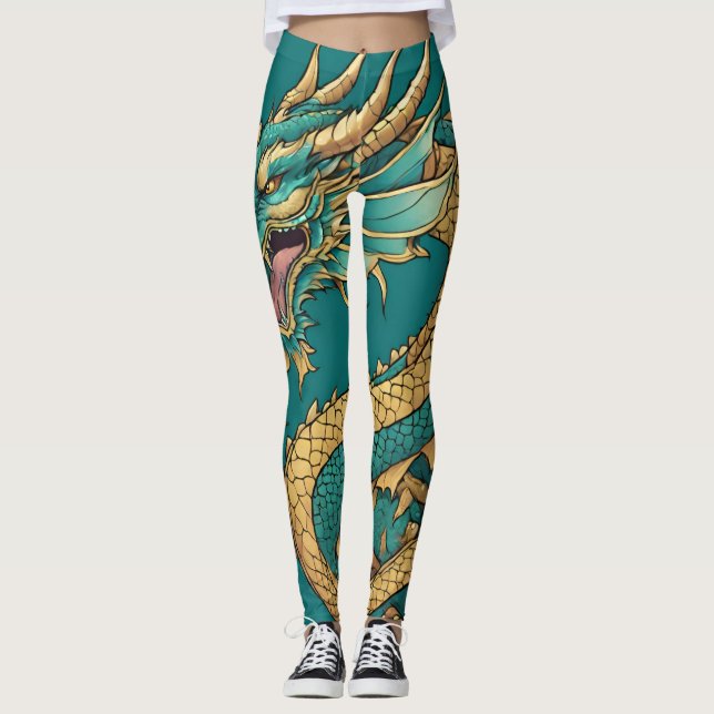 Leggings Leyendas del dragón (Anverso)
