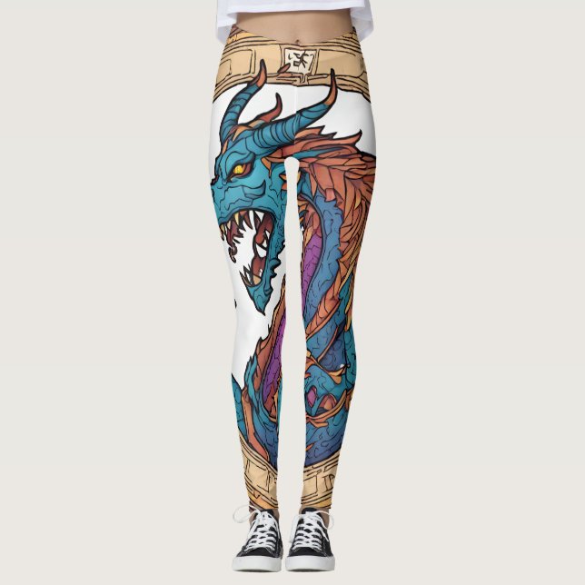 Leggings Leyendas del dragón (Anverso)