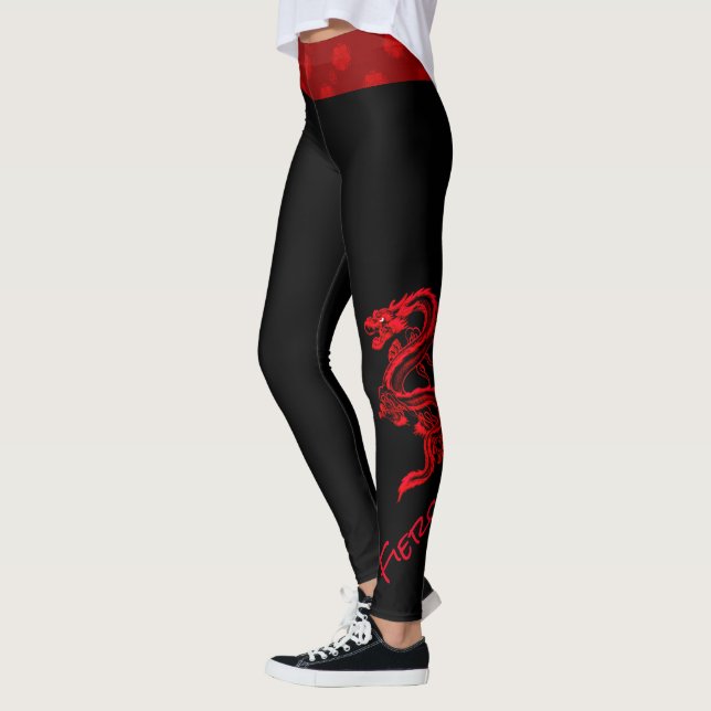 Leggings Leyendas del Dragón Rojo (Izquierda)