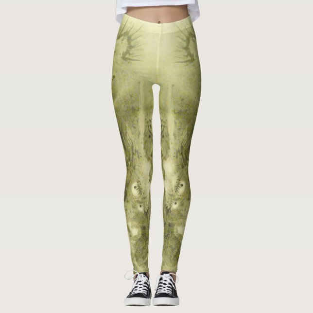 Leggings Leyendas del Dragón Verde (Anverso)