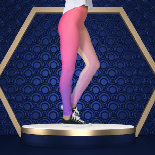 Leggings Leyendas del ejercicio de brillo de la salida del