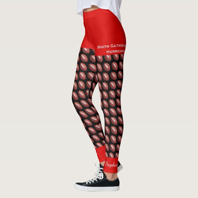 Leggings Leyendas del equipo de fútbol con cortos rojos fal (Izquierda)