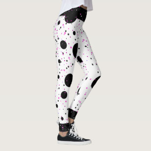 Leggings Leyendas del estilo de punto de polka de moda